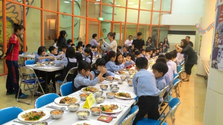 私立小學禮儀周餐點